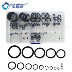 Fishing Rod Reel Seat Ceramic O-Ring Lure Sea Rod Guide Eye Set Guide Wire Ring Guide Ring Fishing Tackle Accessories Wholesale