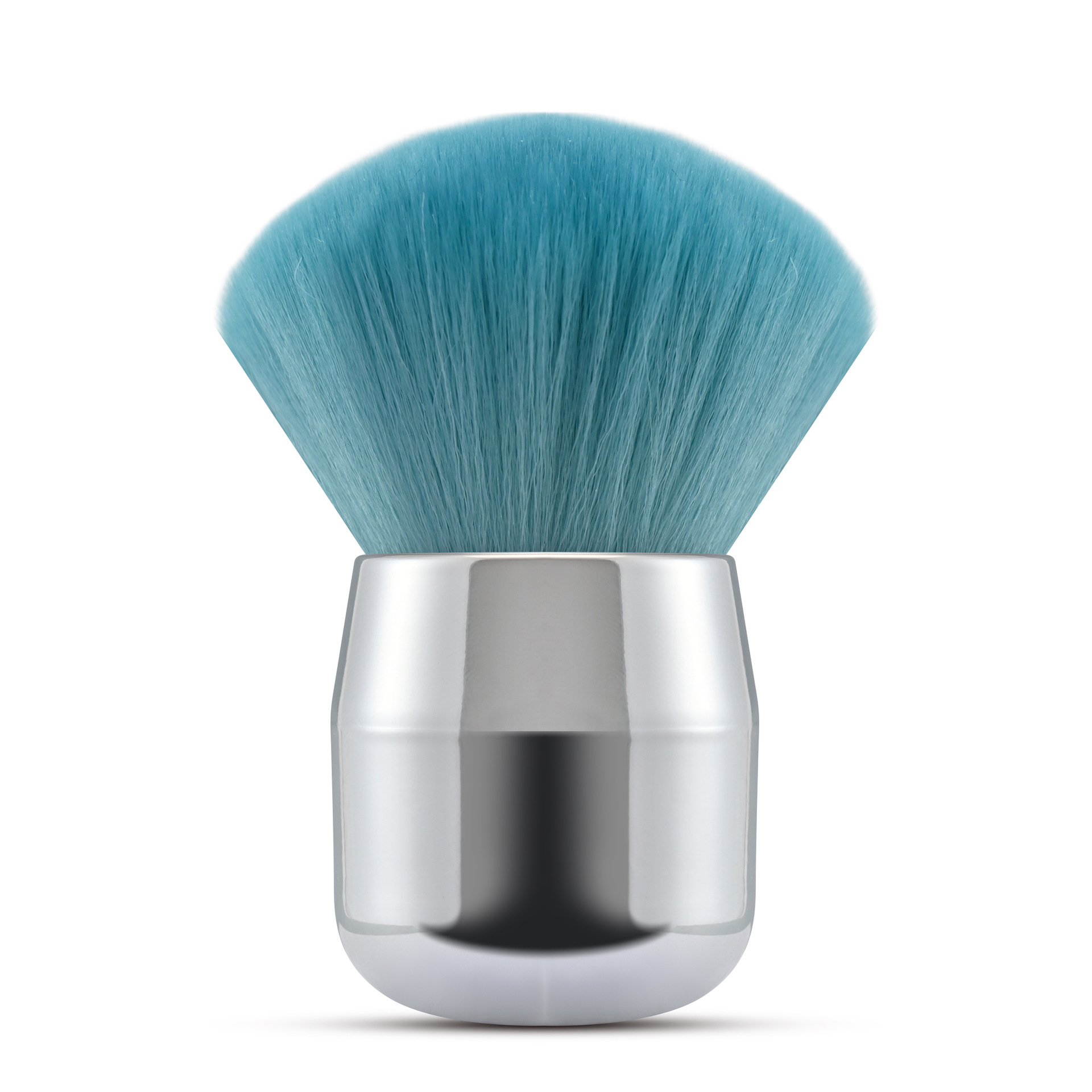 Mushroom brush blue hair (silver base)