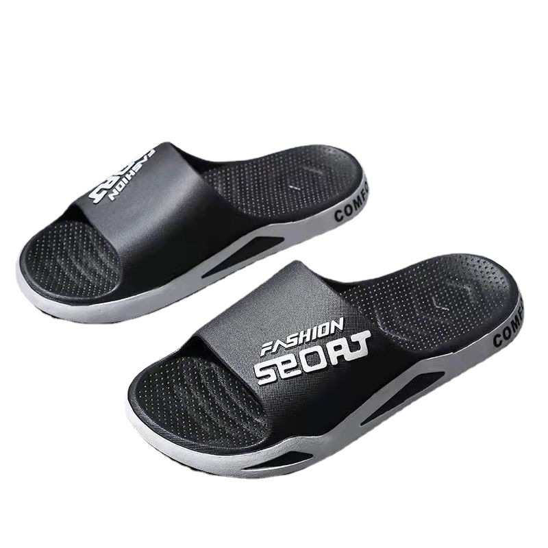 Nuevo estilo zapatillas de verano de los hombres baño interior antideslizante casa pareja de plástico de fondo suave más tamaño zapatillas envío gratuito de las mujeres