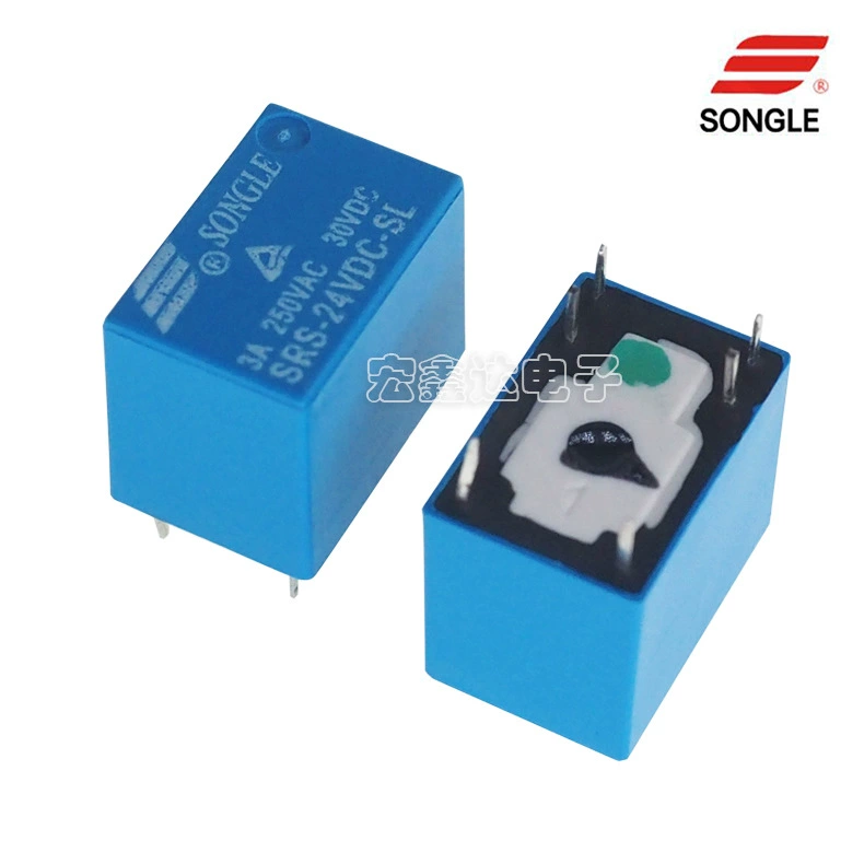 Оригинальная 6-контактная маленькая часть SRS-0512 24VDC-SL 5V 12V 24V набор преобразования Songle реле