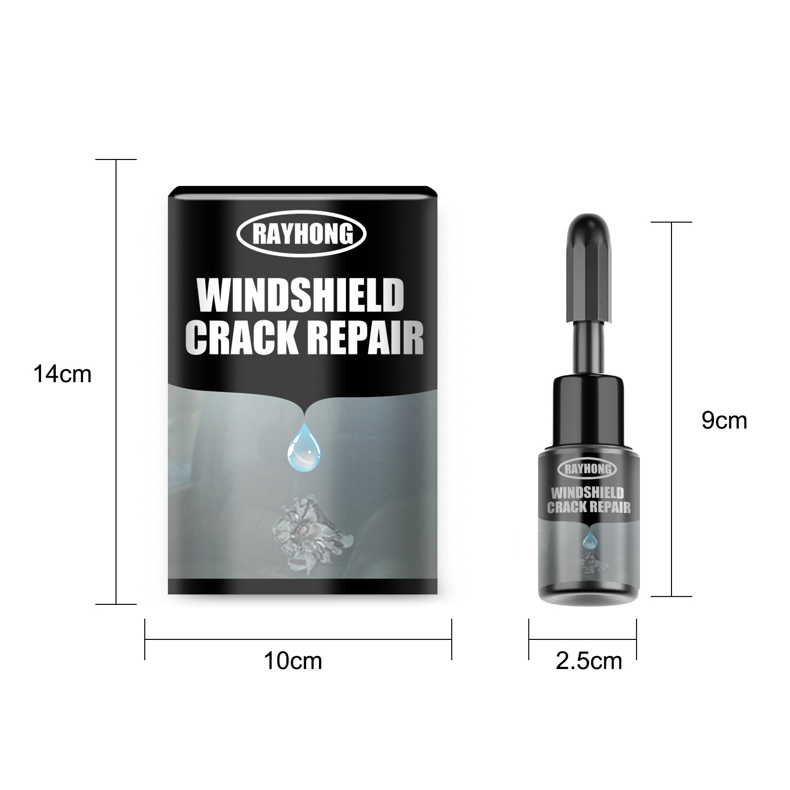 Windshield Crack Repair Car Windshield Repair Adhesive Liquid Glass Crack Repair Liquid