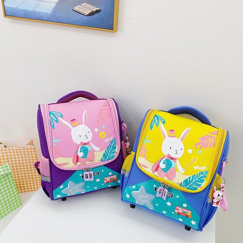 New student bag, children's backpack, kindergarten school bag, anti-lost space bag, cute baby backpack wholesale