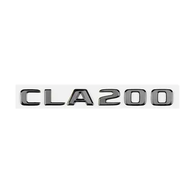 Car logo – for Mercedes-Benz CLA260 car stickers - standard-cla200-same-as-the-original-car-glossy-black