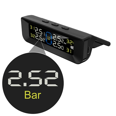 Tire pressure monitoring system System Digital Display Compatible with