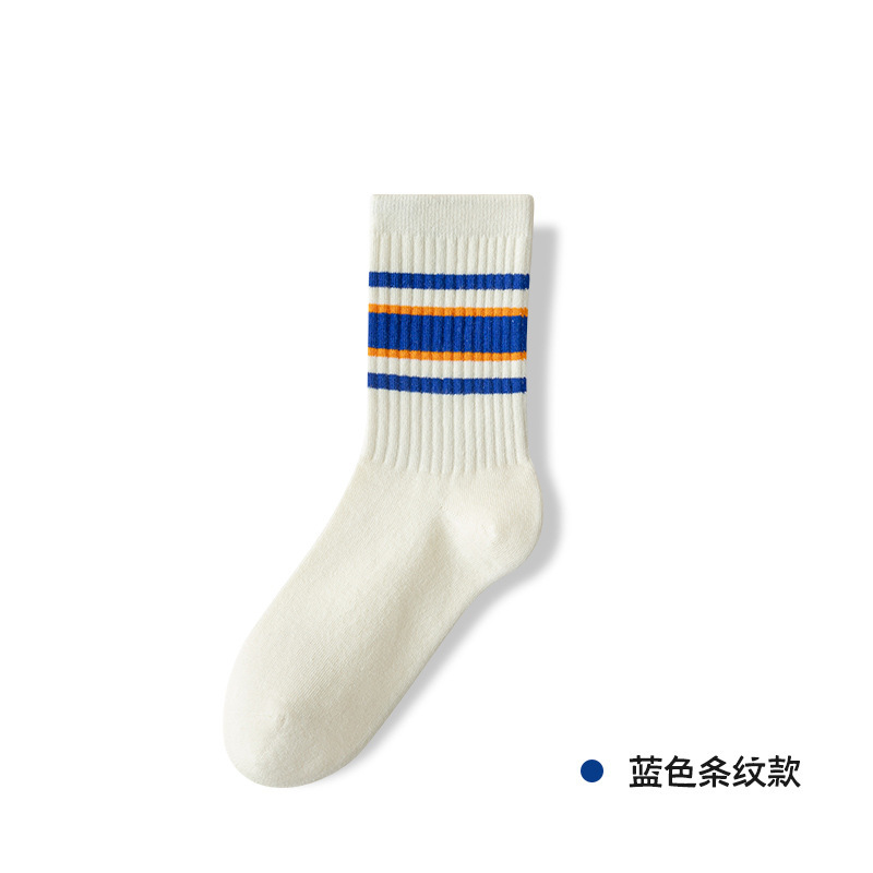 Calcetines de algodón puro para niños, calcetines sin huesos de primavera y otoño, calcetines deportivos ligeros y de marea, calcetines de algodón de tubo medio, calcetines de mujer, calcetines Zhuji al por mayor