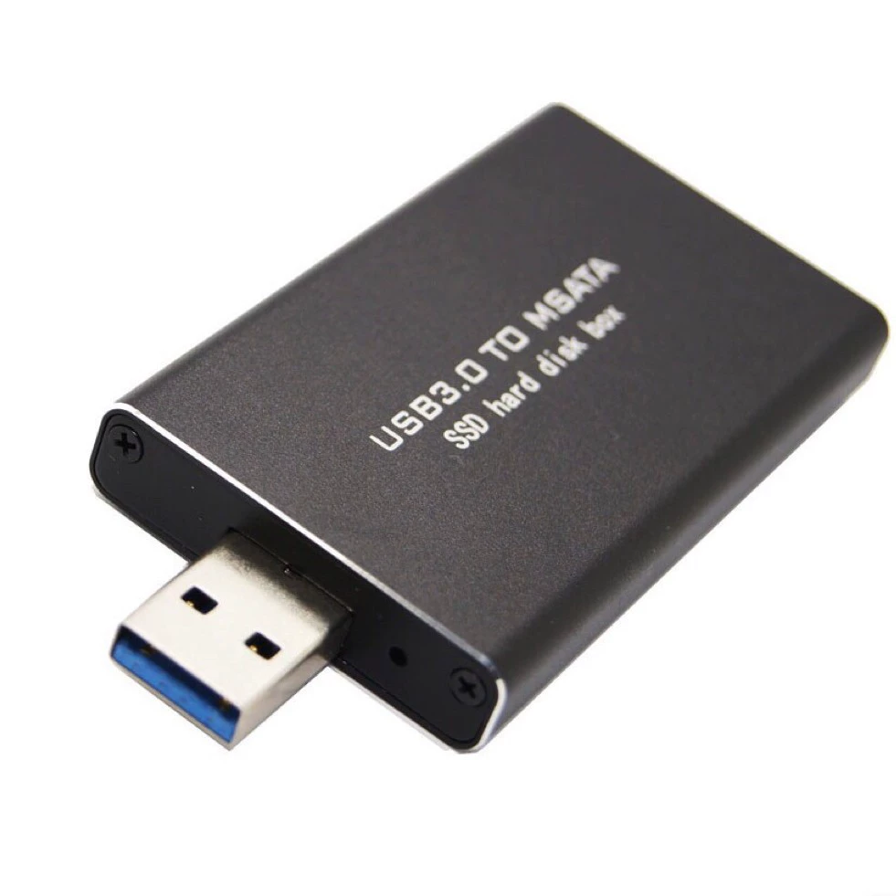 Прямой вставкой MSATA твердотельный жесткий диск коробка мини sata к USB3.0 ридер