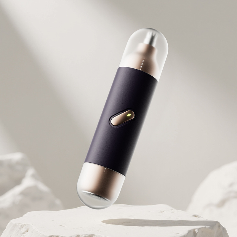 新款二合一电动静音鼻毛修剪器便携迷你多功能双头剃须刀源头直批|undefined