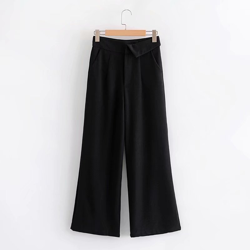 irregular waist loose casual pants NSAM44626