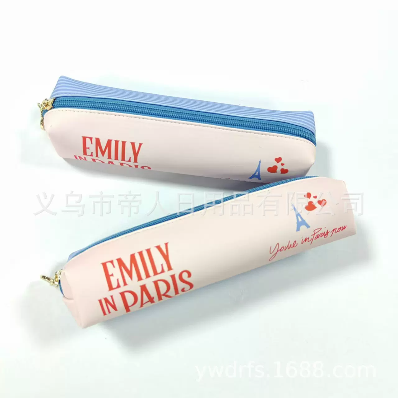 新款可爱pu笔袋女孩高颜值小学生文具袋积分奖品笔盒儿童铅笔盒