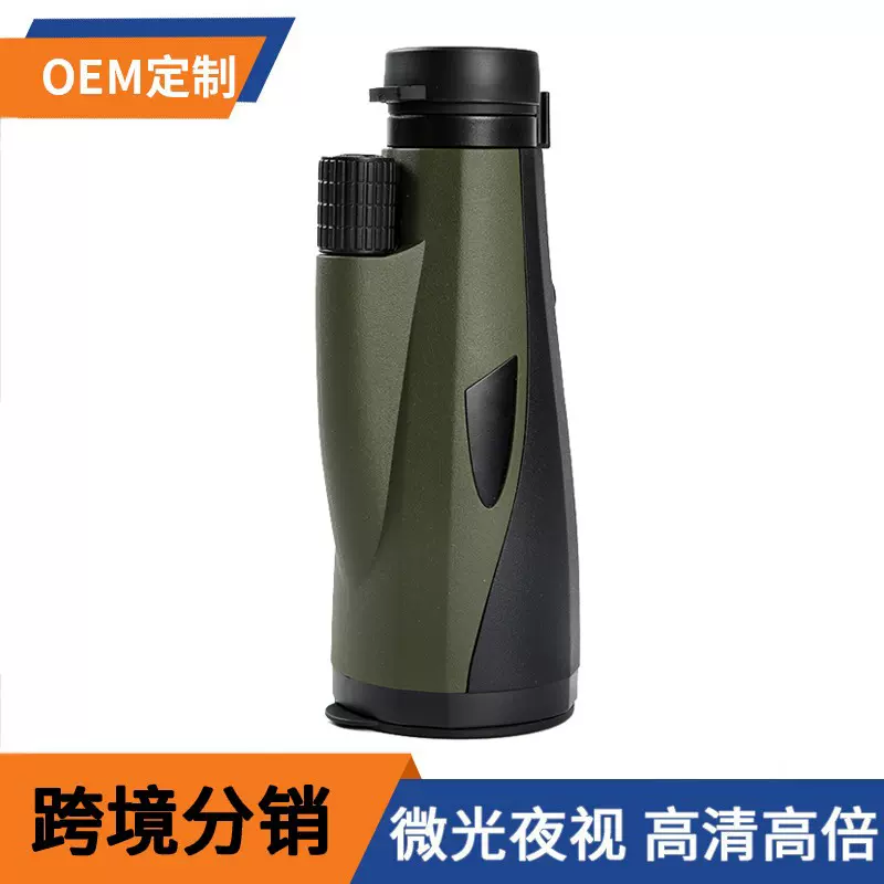 批发定制60mm大口径单筒望远镜12X60高清ED紫膜光学夜视观鸟寻蜂