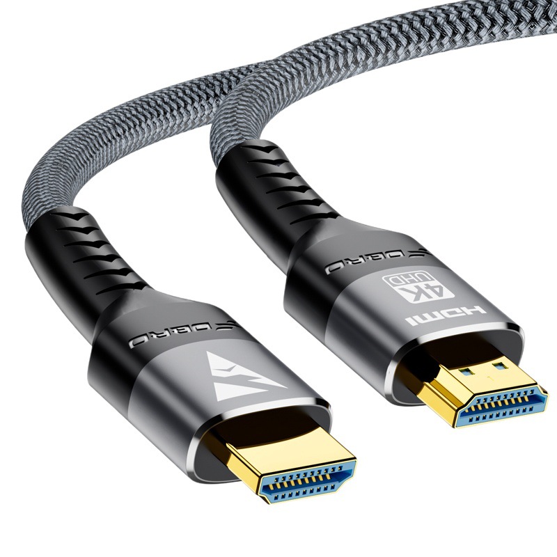 HDMIハイビジョンケーブル4k 60hz編み物fdbrohdmi 2.0ハイビジョンケーブル