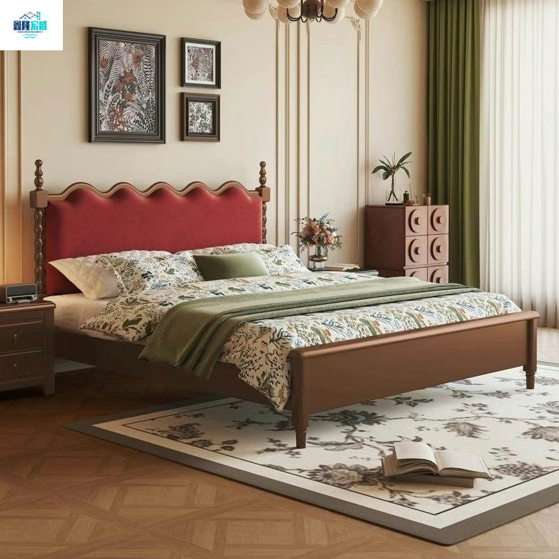Кровать деревянная 150x200 без тумб