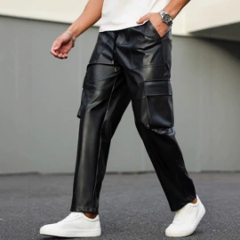 男式背心;男式皮裤;男式休闲裤