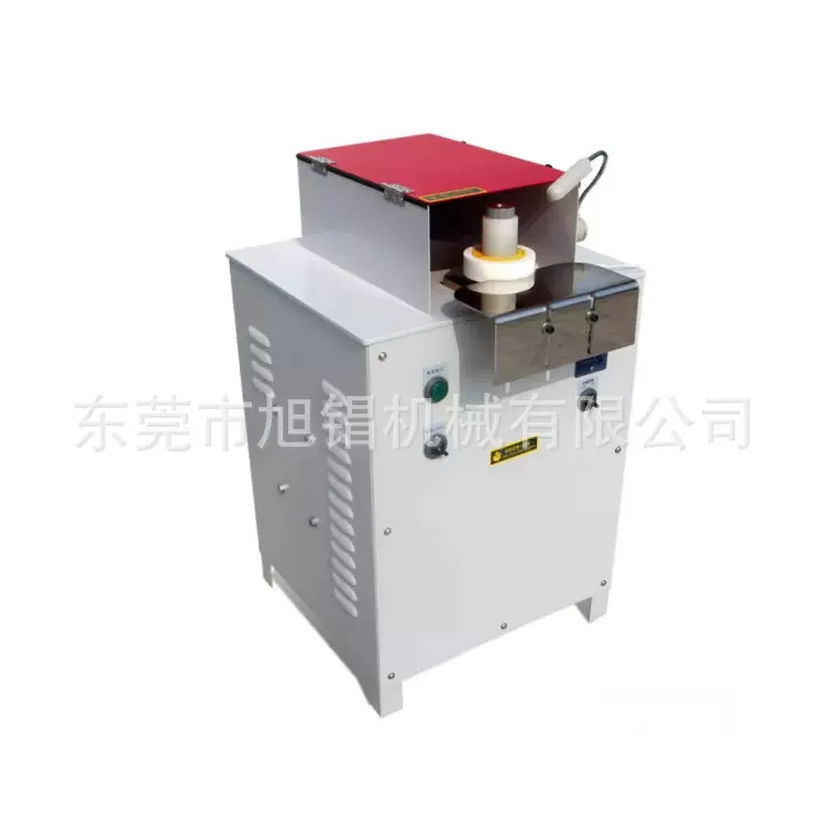 皮革单表带边缘抛光研磨手动皮带边缘涂层折叠机