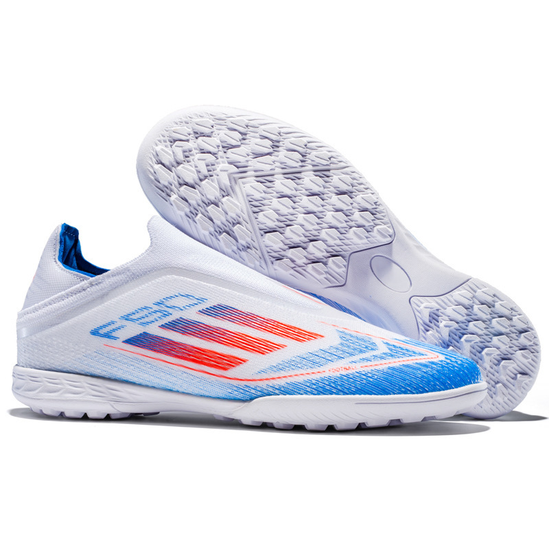 Tenis de Fútbol de Entrenamiento Infantiles TF AG Cuero Sintético y Suela de Caucho Transpirables para Terrenos Deportivos image 11