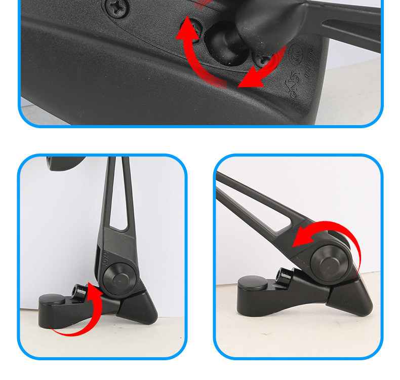 Aos4 Rearview Mirror Is Suitable for Niu No. 9 Electric Motorcycles, Universal High-Definition Waterproof Modified Reflector Accessories