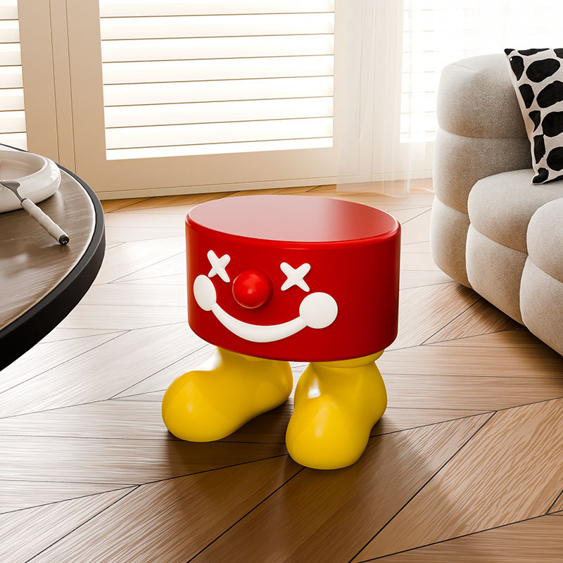 베이한메이 창의적 개성 광대 신발 갈아입는 의자 장식품 홈 매칭 커피 테이블 소파 의자 장식 원피스 도매