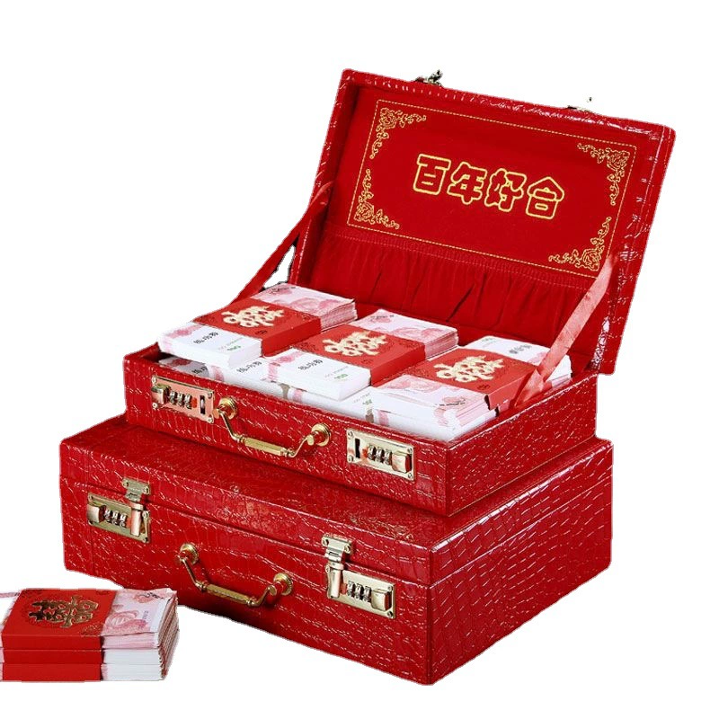 Cai Li Box Box Gift Box Money Box Capital Box Red Box Married Box Marriage Box Boxing Box Marry Box Factory