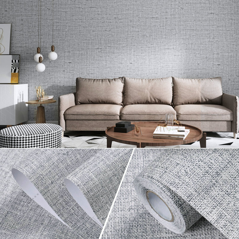 [Thickened linen] light gray