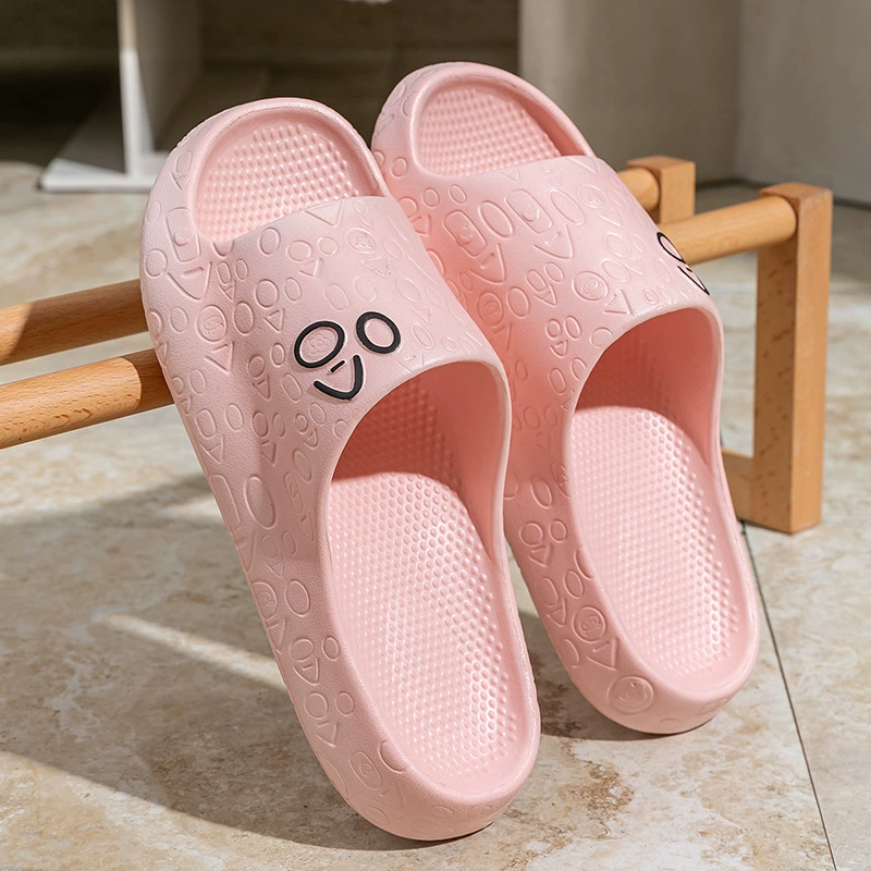 Женские летние домашние тапочки для ванной комнаты, удобные и износостойкие уличные сандалии для пар для мужчин