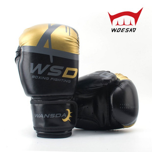 Woesad Adult Boxing Gloves Children's Fighting Gloves Sanda Gloves Training Muay Thai Fighting Gloves Wholesale