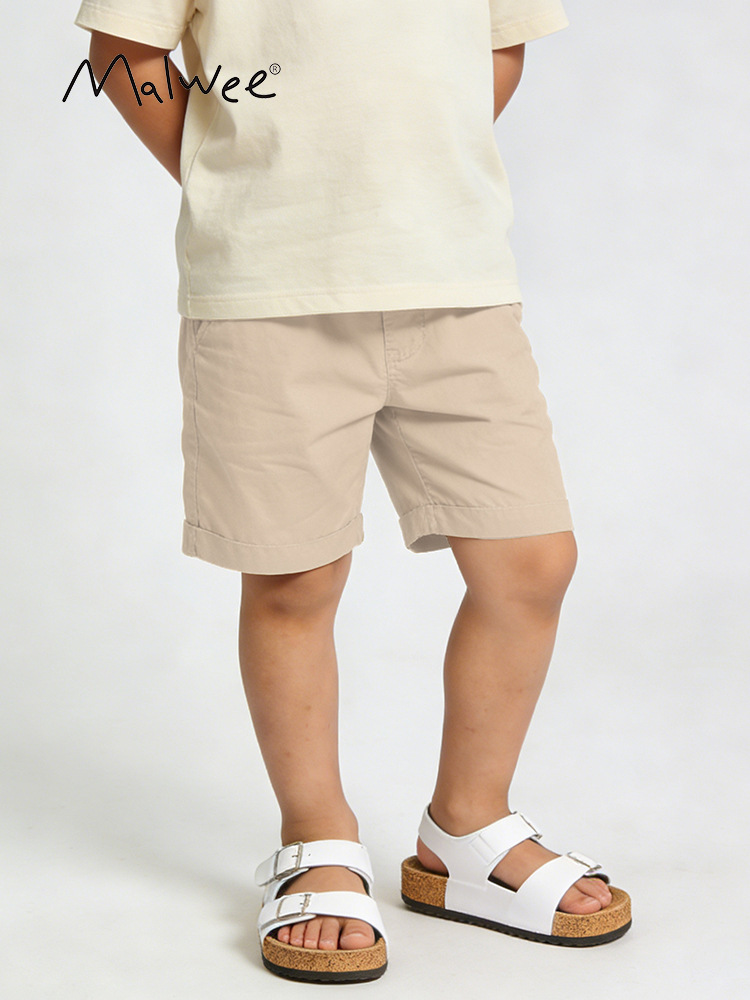 Pantalones casuales transfronterizos malwee para niños verano nuevos pantalones de cintura elástica para niños europeos y estadounidenses pantalones para niños