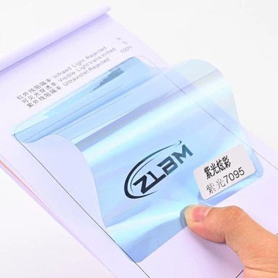 sun protection film, high-definition heat – Automotive Film - 152m-30m-purple-light-7095