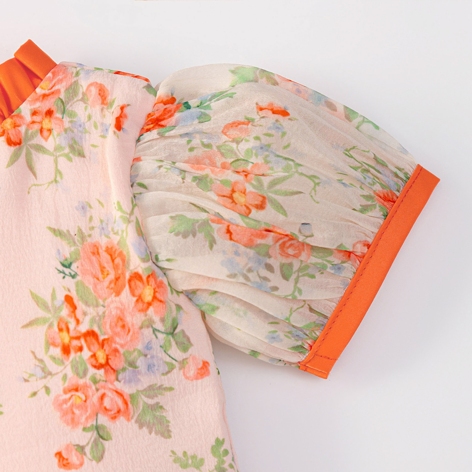 Europa y América de moda para bebés, jaqueta de burbuja impresa, muñecos de descarga de bolsas de triángulo, ropa de trepa para bebés recién nacidos