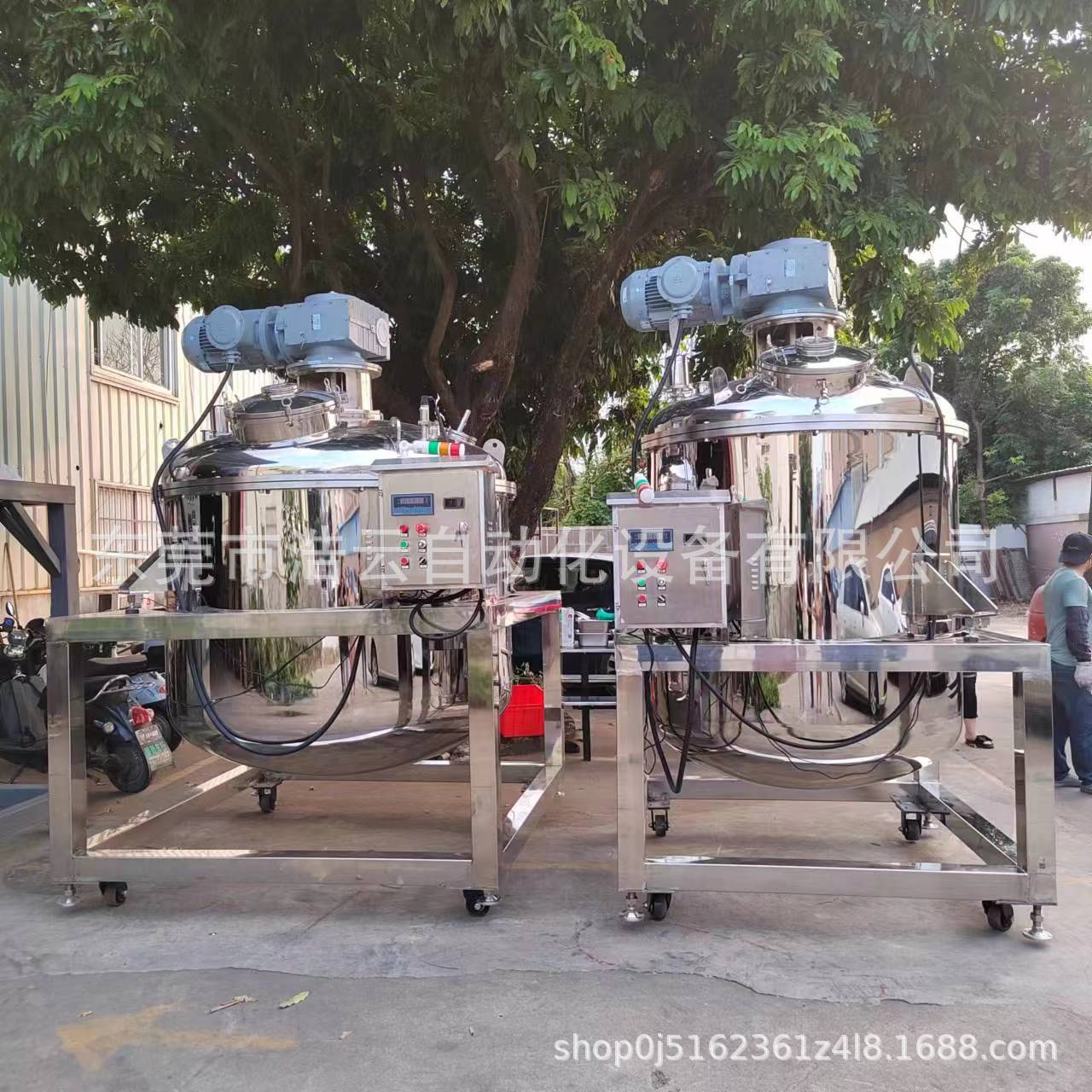 供应大型不锈钢搅拌罐 化工树脂胶水搅拌机 鞋胶高粘稠加热搅拌罐