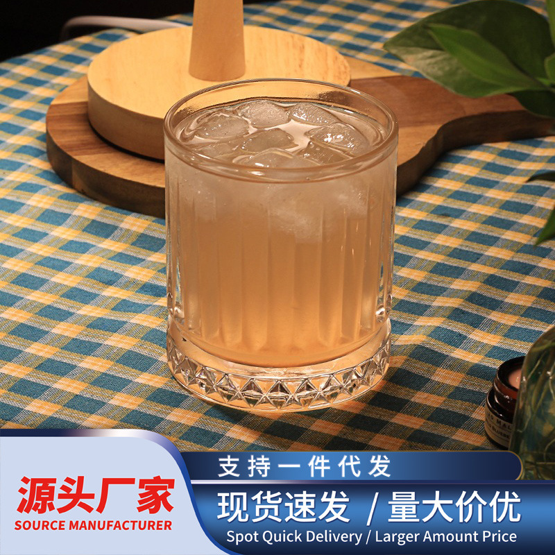 水晶欧式玻璃创意奶茶果汁冷饮杯威士忌洋酒酒吧KTV夜店个性甜品