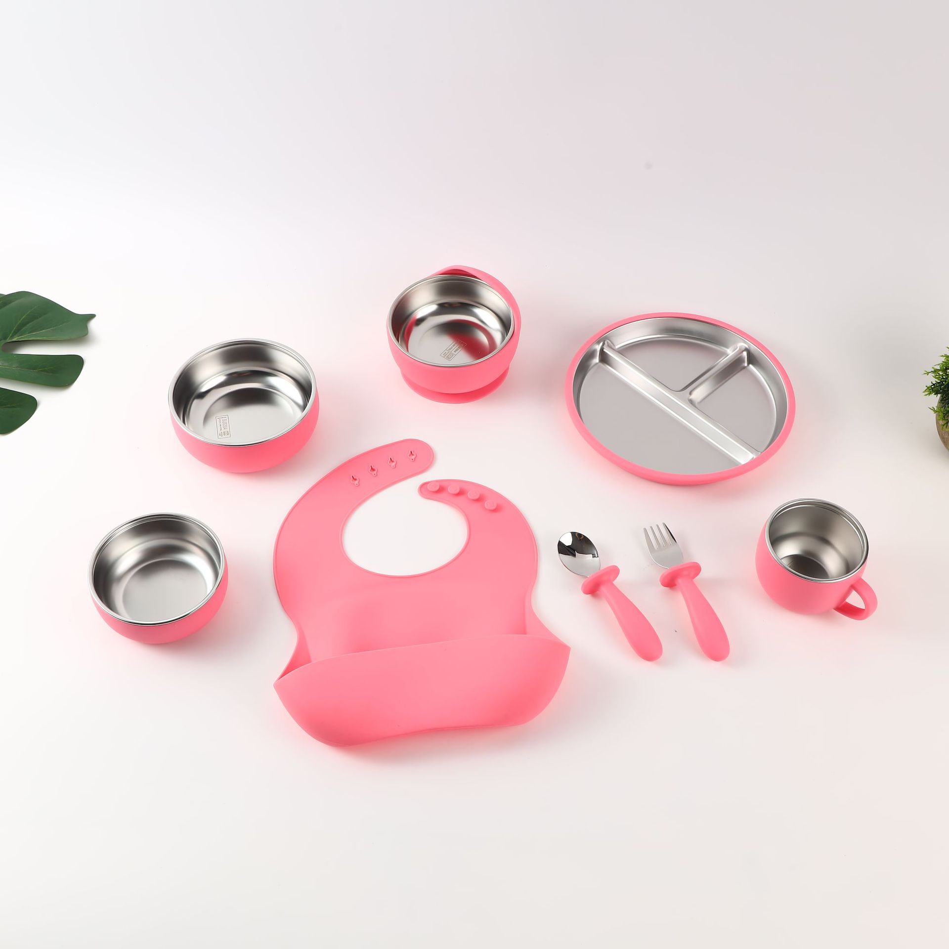 핑크—8개 세트