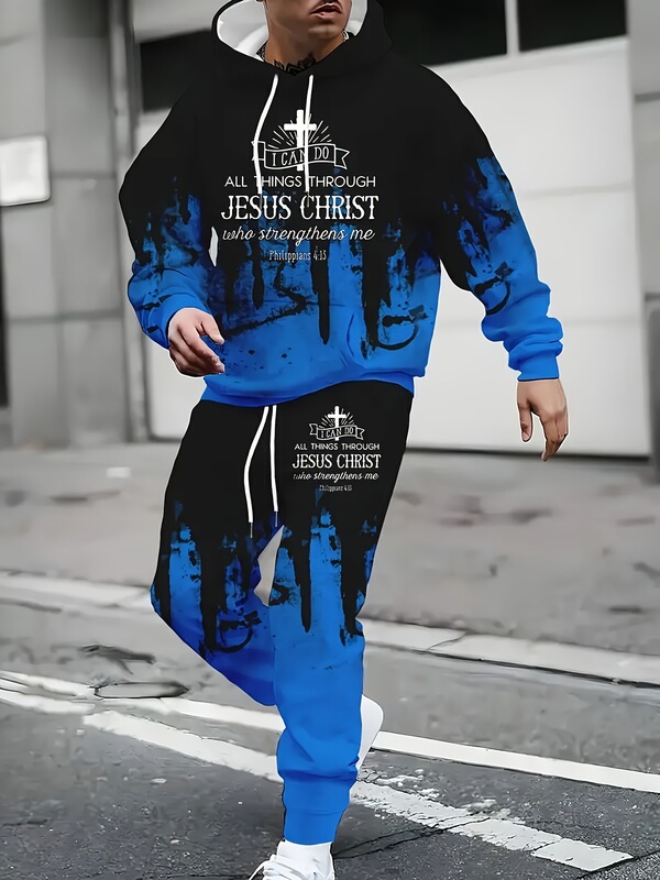 速卖通男士数码印花跨境时尚运动休闲连帽卫衣25年新款|undefined