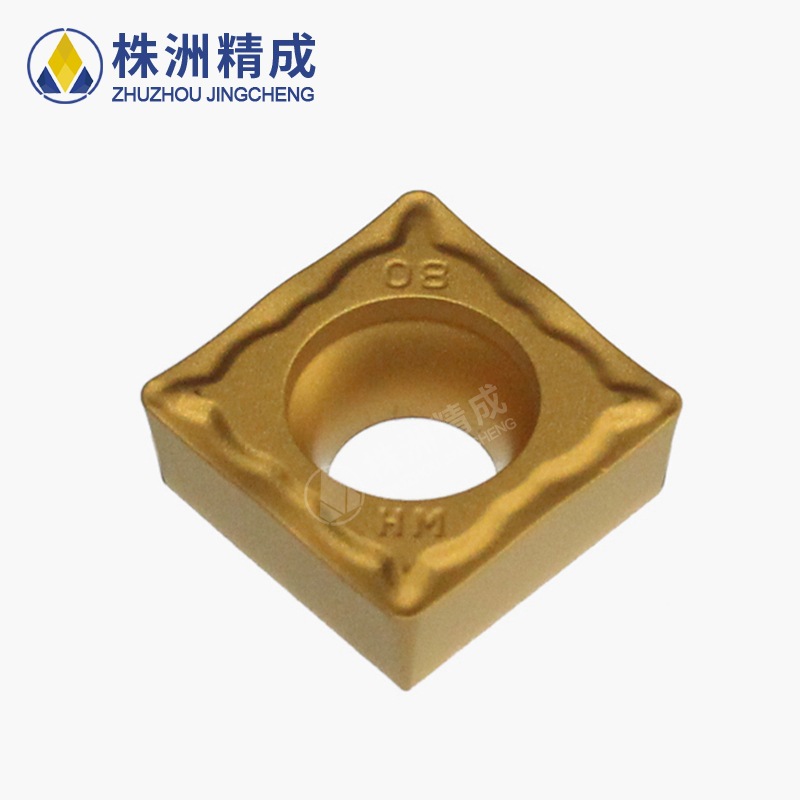 株洲钻石牌硬质合金YBM251/SCMT120408-HM数控车削刀片加工不锈钢
