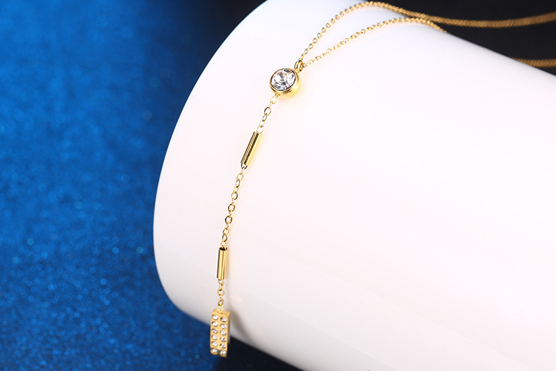 Geometric Simple Style 304 Stainless Steel Necklace Wholesale display picture 5