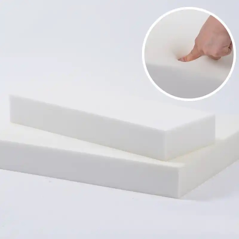 Thickened White Slow Rebound Sponge High Density Polyurethane Foam Lining Mattress Filling Material