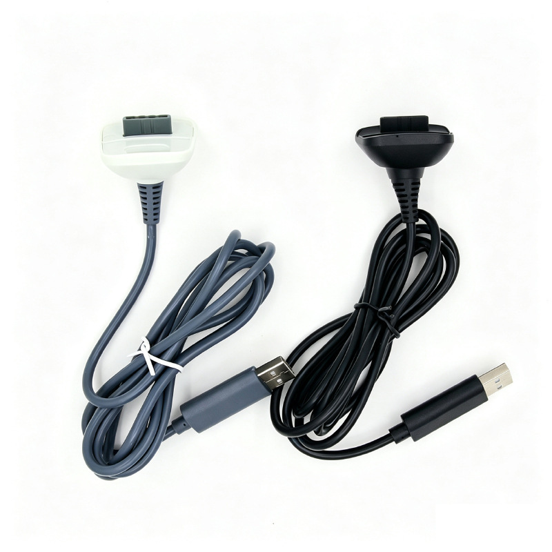 Suitable for XBOX360 wireless controller USB charging cable, 360E wireless controller to wired controller cable