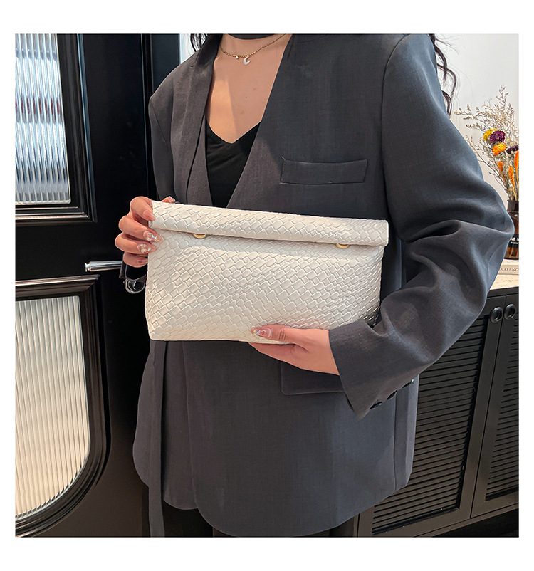 Pu Leather Solid Color Square Clutches display picture 5