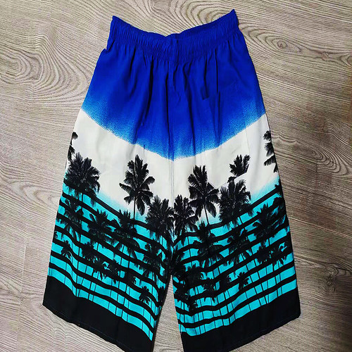 Men's Printed Five-Pocket Shorts Surf Pants Beach Shorts Hot Selling
