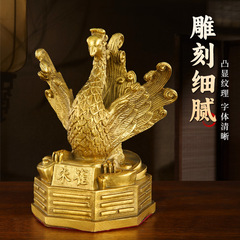 黄銅四方獣置物セット青龍白虎朱雀玄武四大神獣家庭玄関金属工芸品