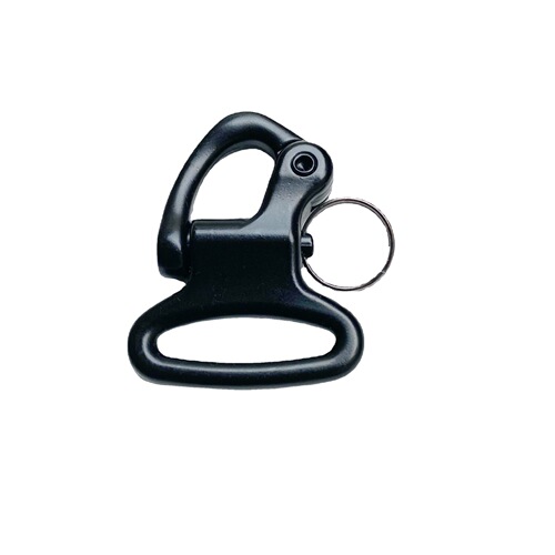 Directly supplied zinc alloy electrophoretic webbing buckle, luggage accessories beak buckle, beak buckle outdoor sports matte black carabiner