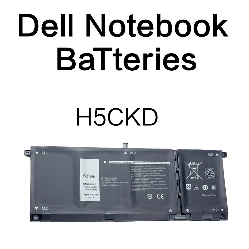 Laptop Battery 3300Mah Jk6Y6 Compatible with Dell Inspiron 2-in-1 H5Ckd/3300Mah Models