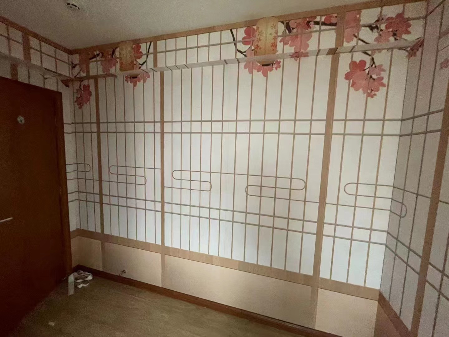 背景墙日式榻榻米