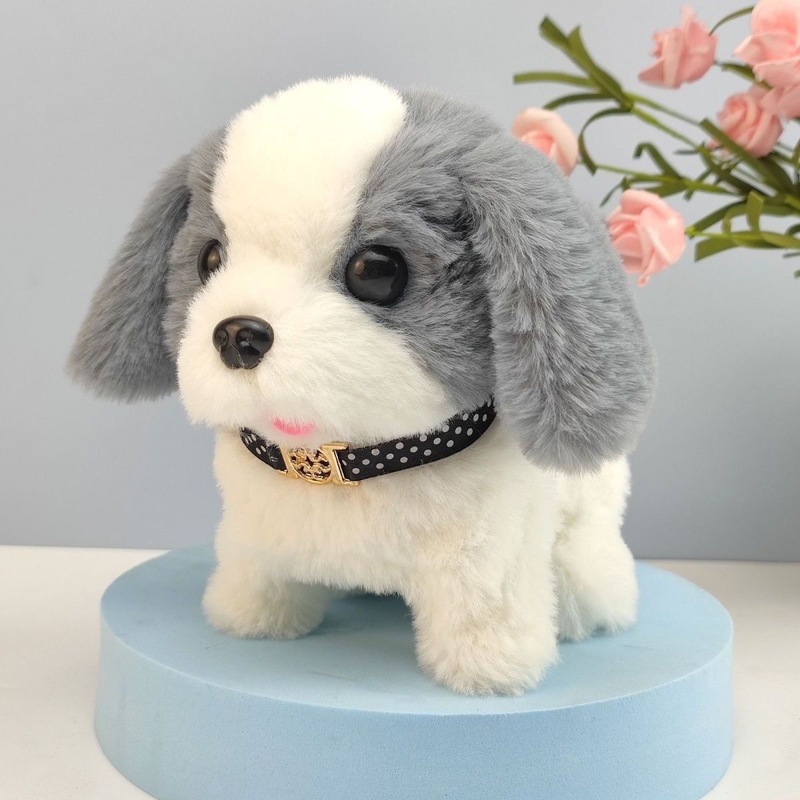 おもちゃの犬子供のおもちゃぬいぐるみ電気おもちゃ歩くシミュレーション犬ロボット犬子供のギフト小さなおもちゃ|undefined