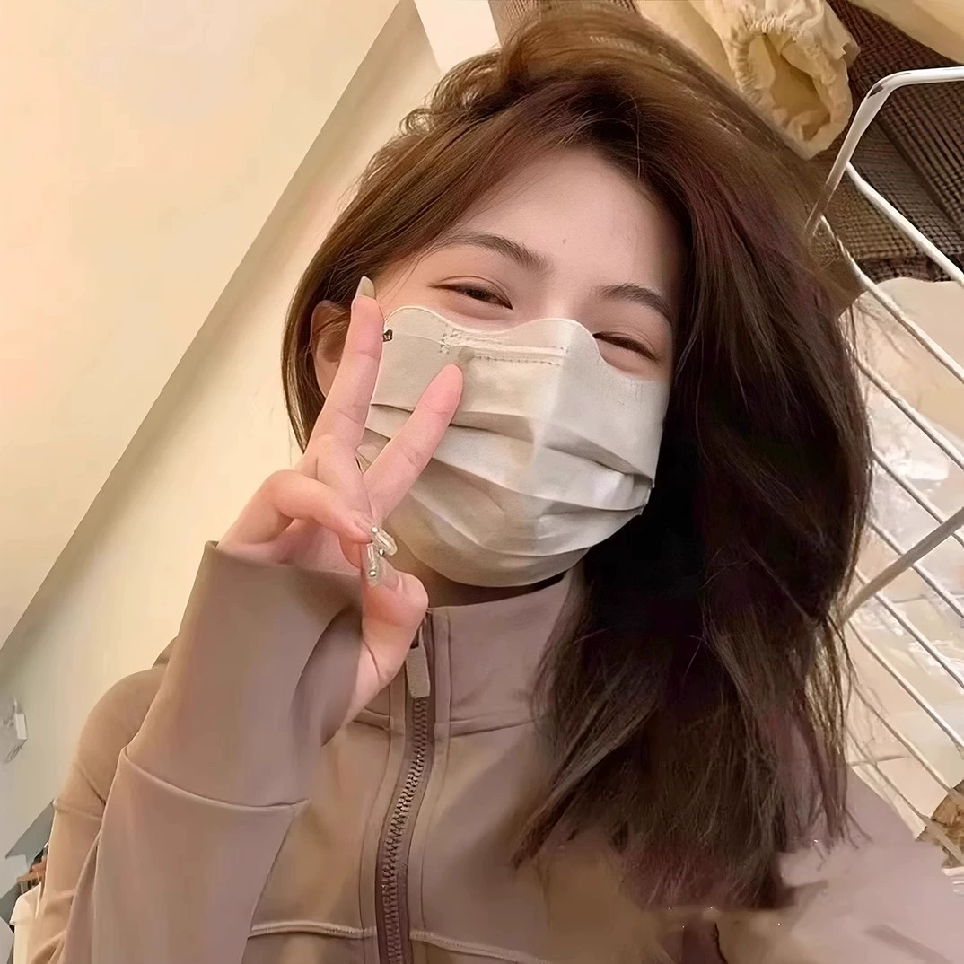 Одноразовая маска для лица V женская высокая ценность Бабочка Моранди для защиты глаз угловая маска показывает лицо небольшая защита тонкая дышащая
