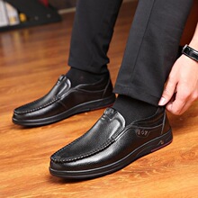 J 57144 Men's Slip On Leather Shoes ��ʿ����ƤЬ �羳ŷ����