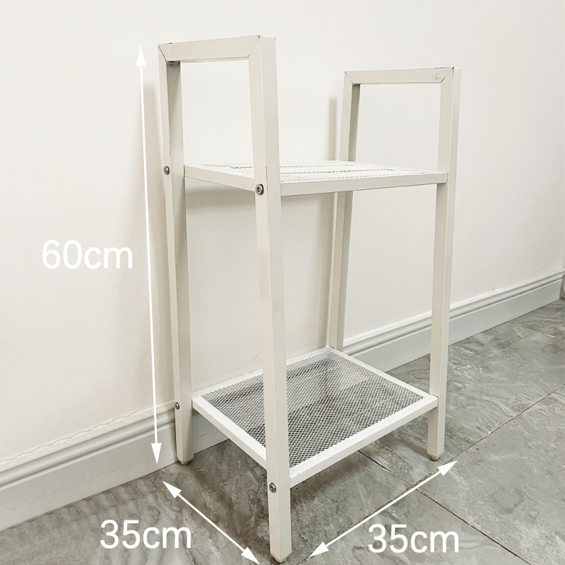 Estante Organizador de Baño y Dormitorio – Blanco, Multifuncional, Hierro