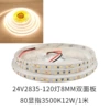 24V2835-120 lamp 8MM double panel 80 display 3500K