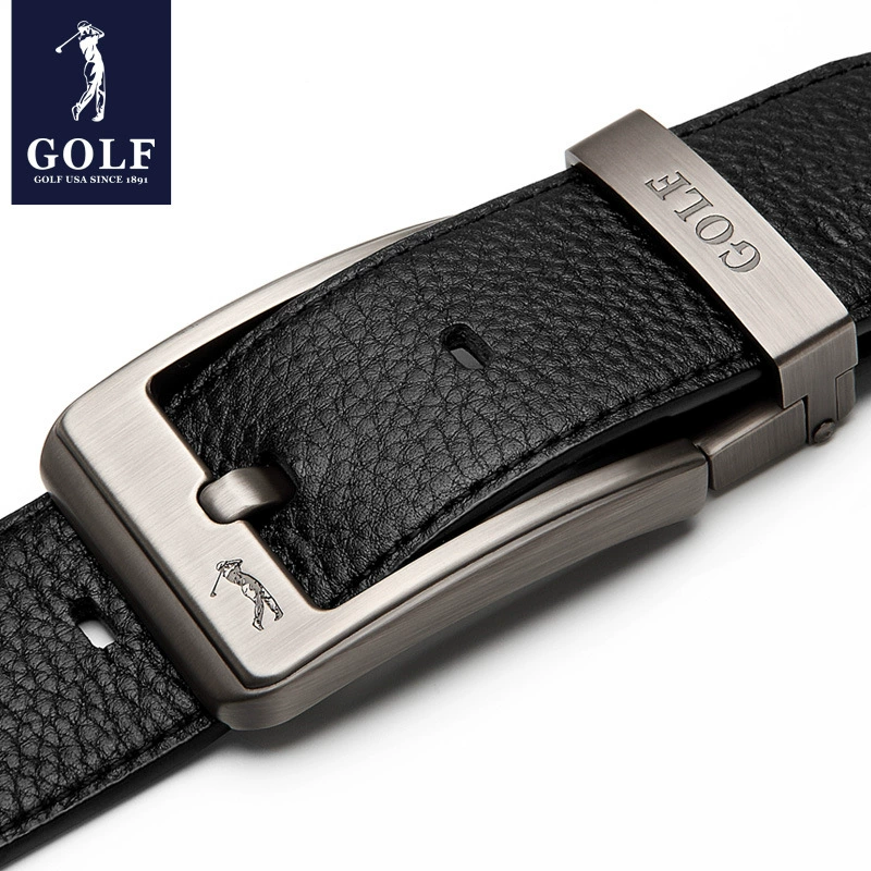 Belt, retro leather gift box, trousers, cowhide