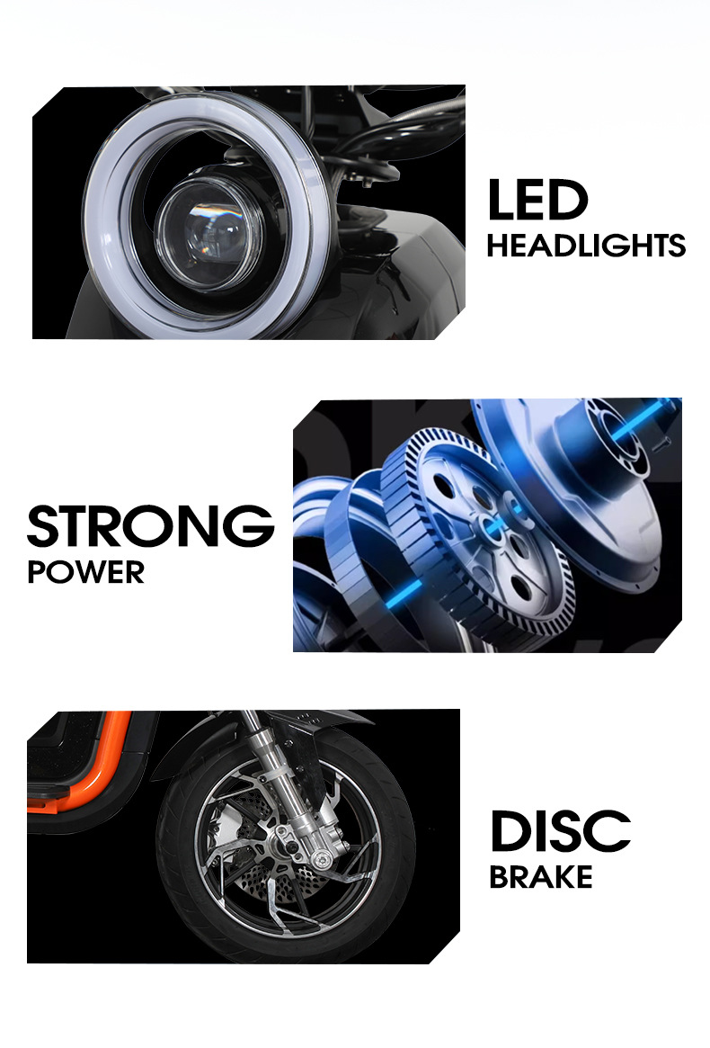 U2 Export Model Electric Vehicle with Long Range, Two-Wheeled Electric Scooter for Adult Commuting, Electric Bicycle Manufacturer