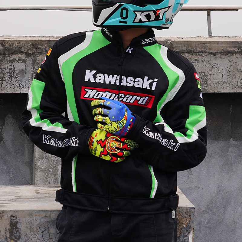 オフロードバイク騎士服速降服レース服自転車服バイク服摩旅防打服837ネット服男